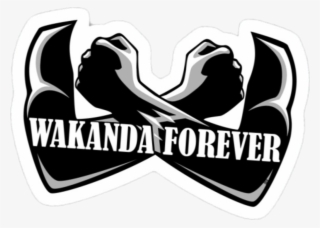 #wakandaforever #wakanda #blackpanther #sticker #clipart