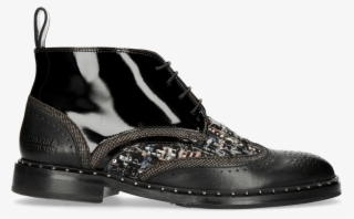 Ankle Boots Sally 30 Black Fermont Gunmetal Textile - Sneakers