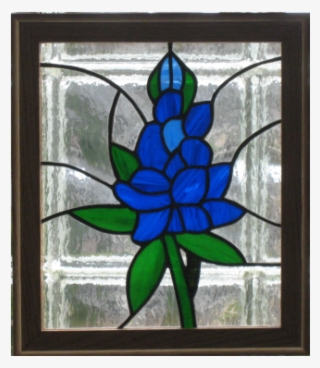 Bluebonnet - Stained Glass