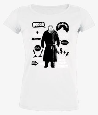 Olipopart Hodor Quotes T-shirt Stella Loves Girlie