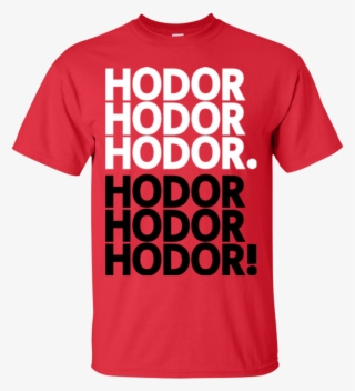 Get Over It Hodor T-shirt - Feeder Find The Colour