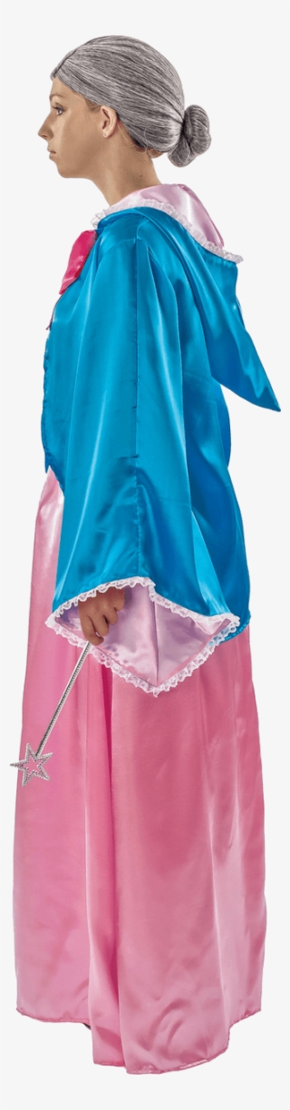 Adult Magical Fairy Godmother Fancy Dress Costume - Velvet