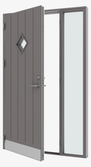 Image - Aluminium Wood Colour Doors