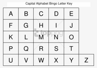 Free Png Printable Capital Letters Png Images Transparent - Atividades Com Letras