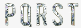 Diamond Alphabet Material Dazzling Vexel Vector Letter - Letras Con Diamantes Png