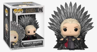 Game Of Thrones - Daenerys On Iron Throne Pop