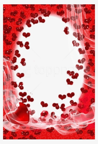 Free Png Best Stock Photos Transparent Redframe With - Transparent Png Valentine's Frame