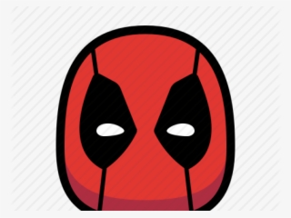 Deadpool Clipart Face - Circle