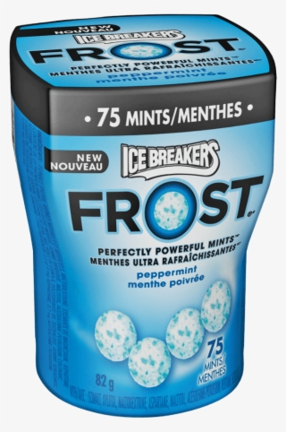Ice Breakers Frost Peppermint Mints Bottle - Ice Breakers