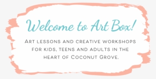 Art Box Miami Creative Workshops Kids Teens Adults - Poster