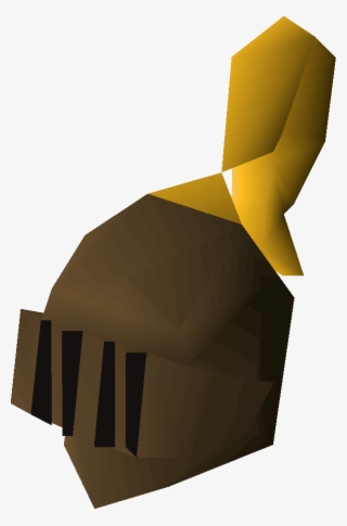 A Bronze Full Helm Is The Gold-trimmed Version Of A - Runescape Iron Full Helm