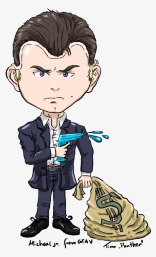 Gtav Child Michael De Santa By Tinapanther - Cartoon
