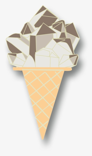 Smokey Quartz - Ice Cream Cone