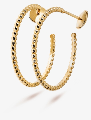 Perlée Pearls Of Gold Hoop Earrings, Small Model - Earring