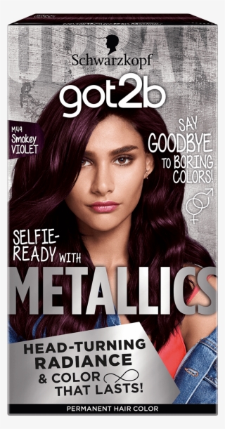 Got2b Color Com Metallics M49 Smokey Violet - Got2b Metallics Urban Mauve