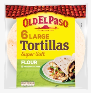 6 Soft Wrap Tortillas - Quesadilla Old El Paso