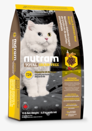 T24 Nutram Total Grain-free® Trout And Salmon Meal - Nutram Grain Free Cat