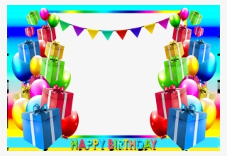 Colección De Gifs ® - Frame Happy Birthday Png