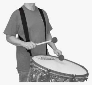 The Large 130” Linear Length Slider Strap Is Ideal - Marching Percussion