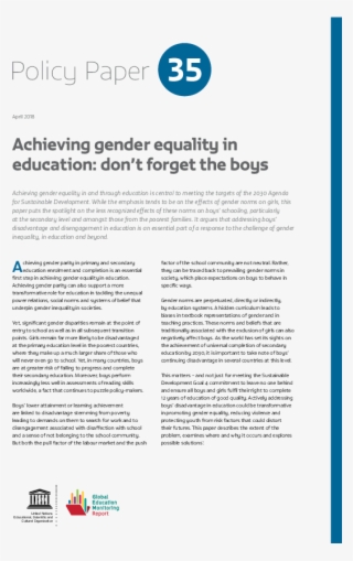 Achieving Gender Equality In Education - “bernard G. (bernie) Silberstein (1905–1999)"