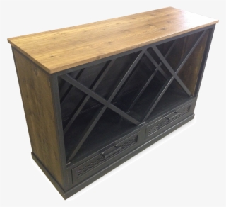 Firewood Cabinet - Wine Rack