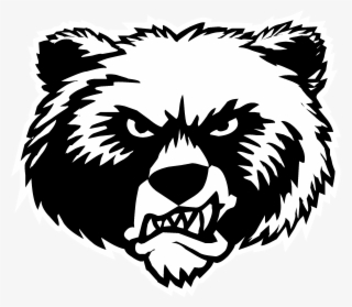 Montana Grizzlies Logo Black And White - Salmon Arm Silvertips