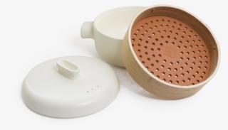 Jia Ceramic Terracotta Cedar 3 Piece Steamer Set Profile - Sink
