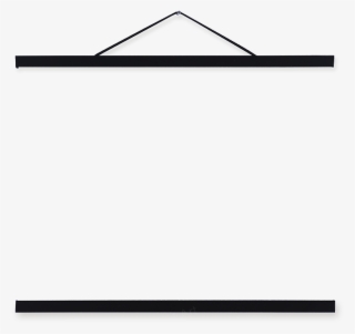 magnet poster hanger black 4 3 frame - triangle