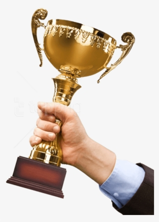 Free Png Download Trophy Png Images Background Png - Award In Hand Png