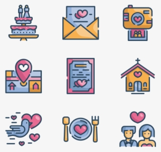 Wedding - Vector Statistics Icon Png