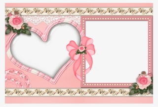 16 Photoshop Borders And Frames Love Images Love Frame - Two Frames Love Png