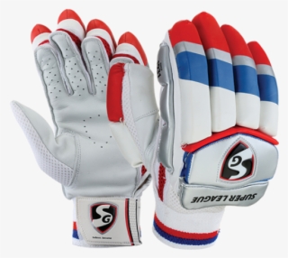 Sale Sg Cricket Batting Gloves Super League Left Image - Football Gear