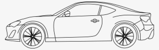 2482 X 787 12 0 - Scion Frs Line Drawing