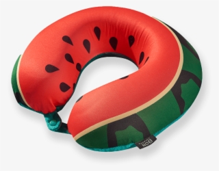 Load Image Into Gallery Viewer, Watermelon Travel Pillow, - Inflatable