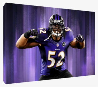 Details About Baltimore Ravens Icon Ray Lewis Poster - Ray Lewis In Game