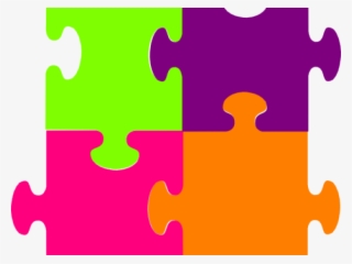 Pice Clipart Jigsaw Puzzle - Puzzle Pieces That Fit Together