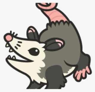Opossum Clipart Transparent - Cartoon