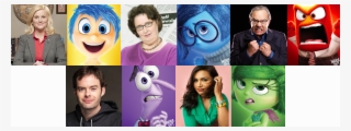 Opinioninside Out Has Probably The Best Cast In Pixar - Collage
