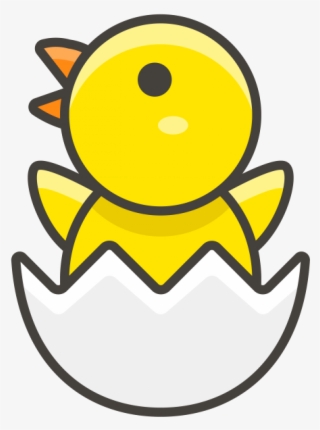 Hatching Chick Emoji Icon - Chick Icon