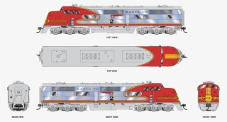 View Larger Image - Broadway Limited Atsf E1