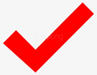 Free Png Check Mark Png Png Image With Transparent - Red Tick Mark Symbol