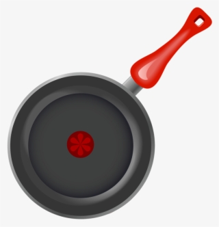 Kitchen Clipart Pans - Frying Pan Cartoon Png