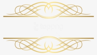 Free Png Download Deco Element Gold Png Clipart Png - Art Deco Element Png