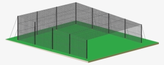 Golf Range Netting Enclosure Example Sketch - Architecture