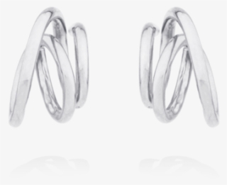 Completedworks Earrings Silver Flow 0 1
