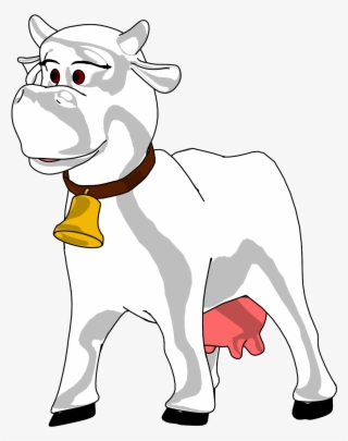 Girl Cartoon Cow Clipart Picture - Cartoon