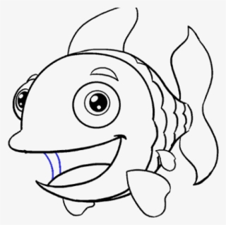 Drawn Face Fish - Coral Reef Fish