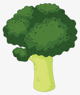 Broccoli Royalty - Cute Broccoli Clipart