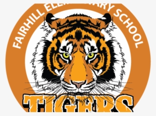 Large Fairhill Elementary Tiger Logo Rev - Fairhill Tigers
