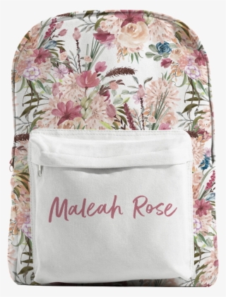 Wild Flower Fields Backpack - Garment Bag